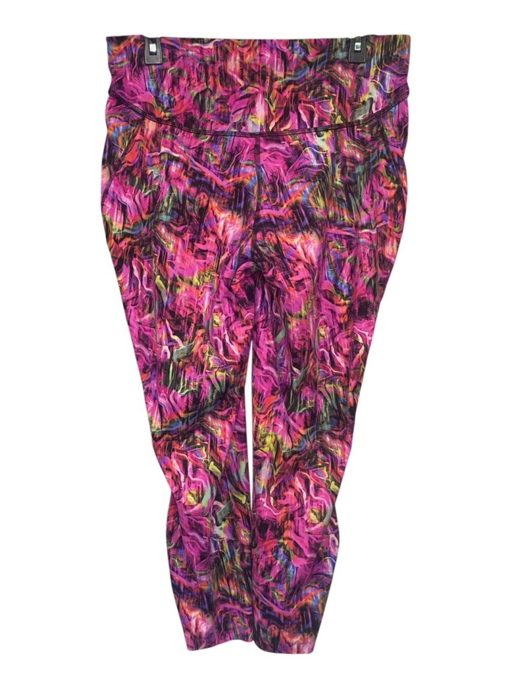 Lululemon Fast and Free High Rise Tight Leggings Hyper Flow Pink Multi Size 14 - Picture 2 of 14